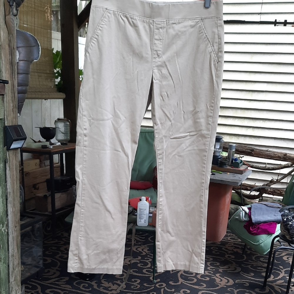 Lee Women's Straight Leg Pants - Beige